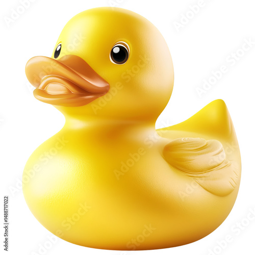 Yellow rubber duck bath toy showing classic childhood water play