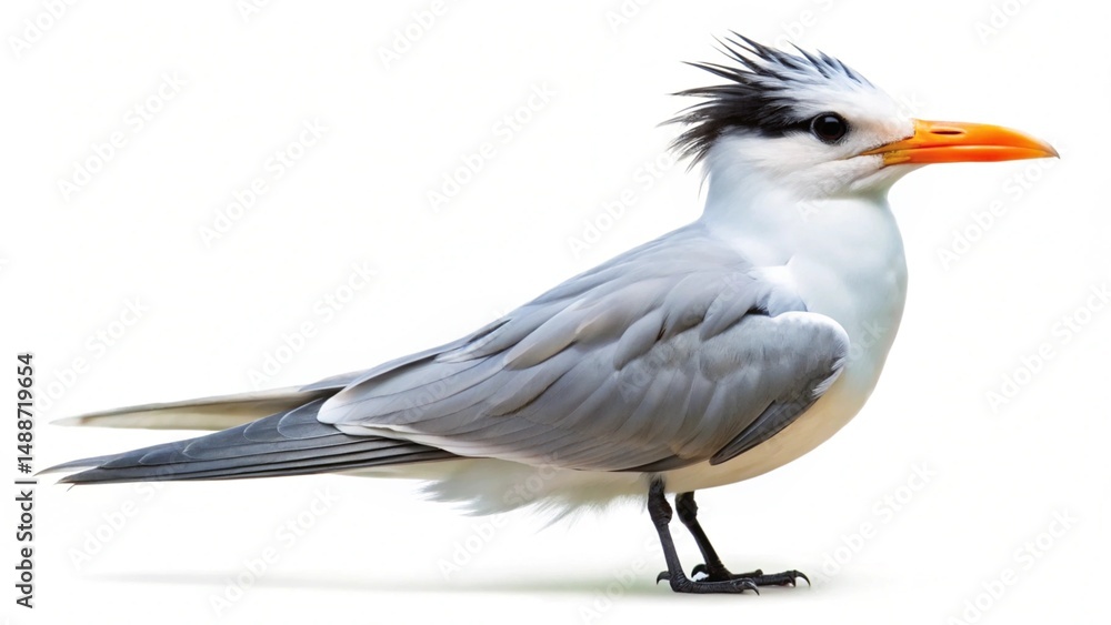 Obraz premium royal tern isolated on white background