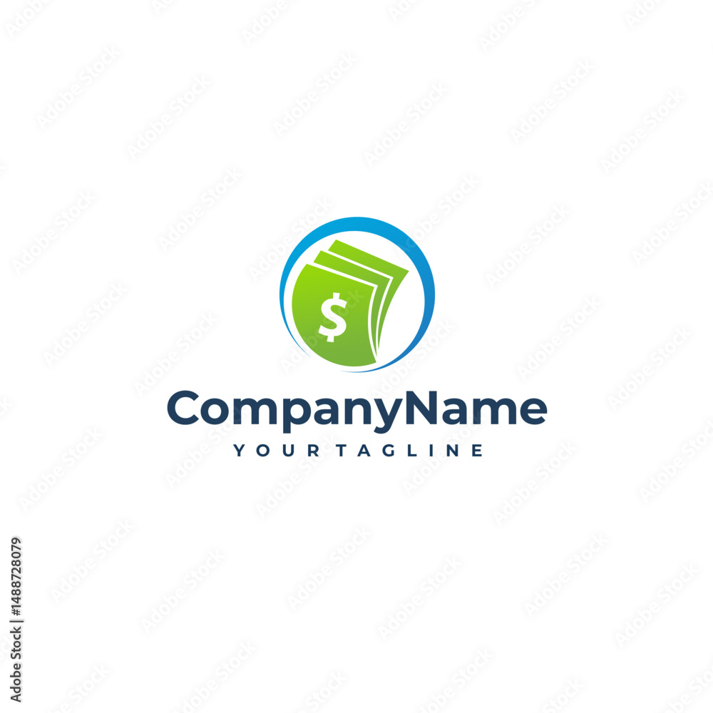 Minimalist Company Logo Concept Vector