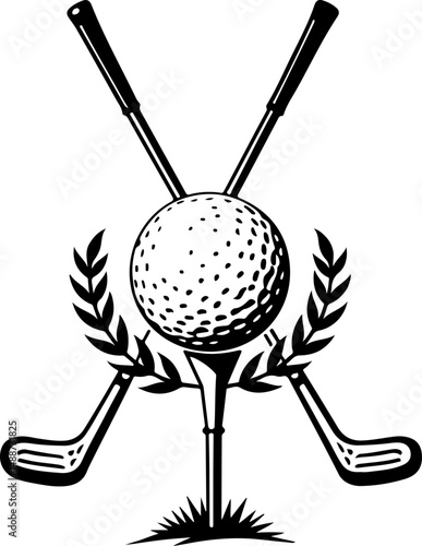 Classic Hockey Emblem" Vector 
