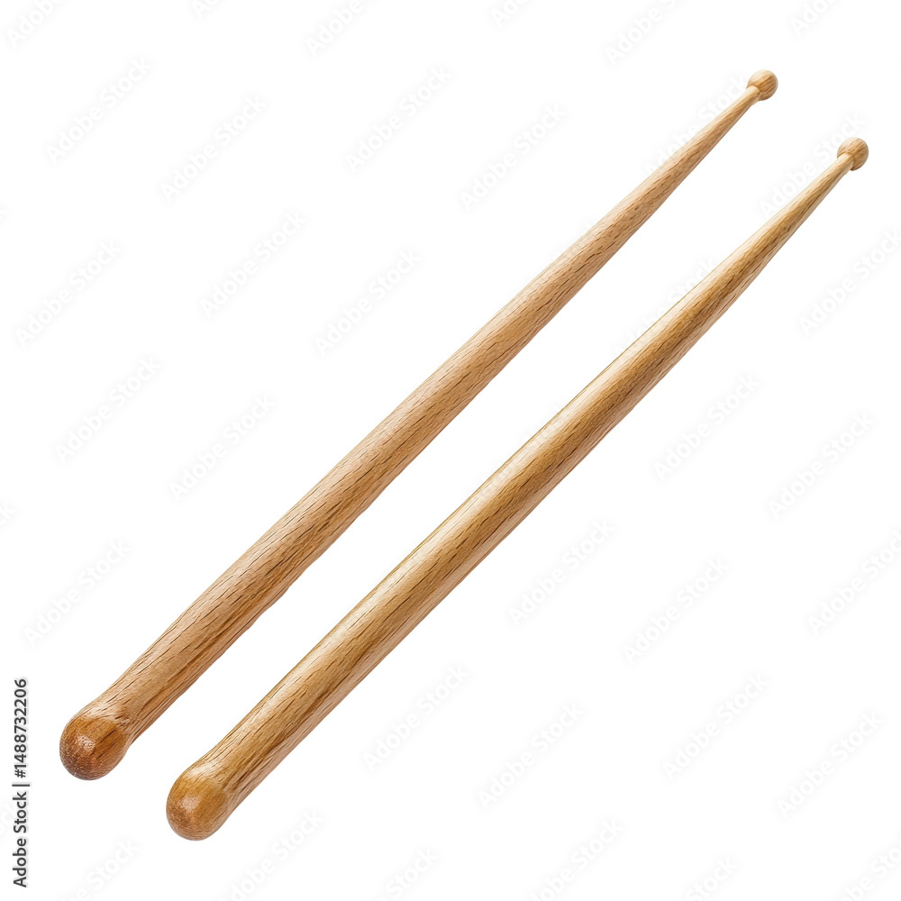 Quality drum sticks isolated on a Transparent background showcasing their smooth finish and perfect design, Drum Sticks isolated on PNG background Quality drum sticks isolated on a Transparent background showcasing their smooth finish and perfect design, Drum Sticks isolated on PNG background