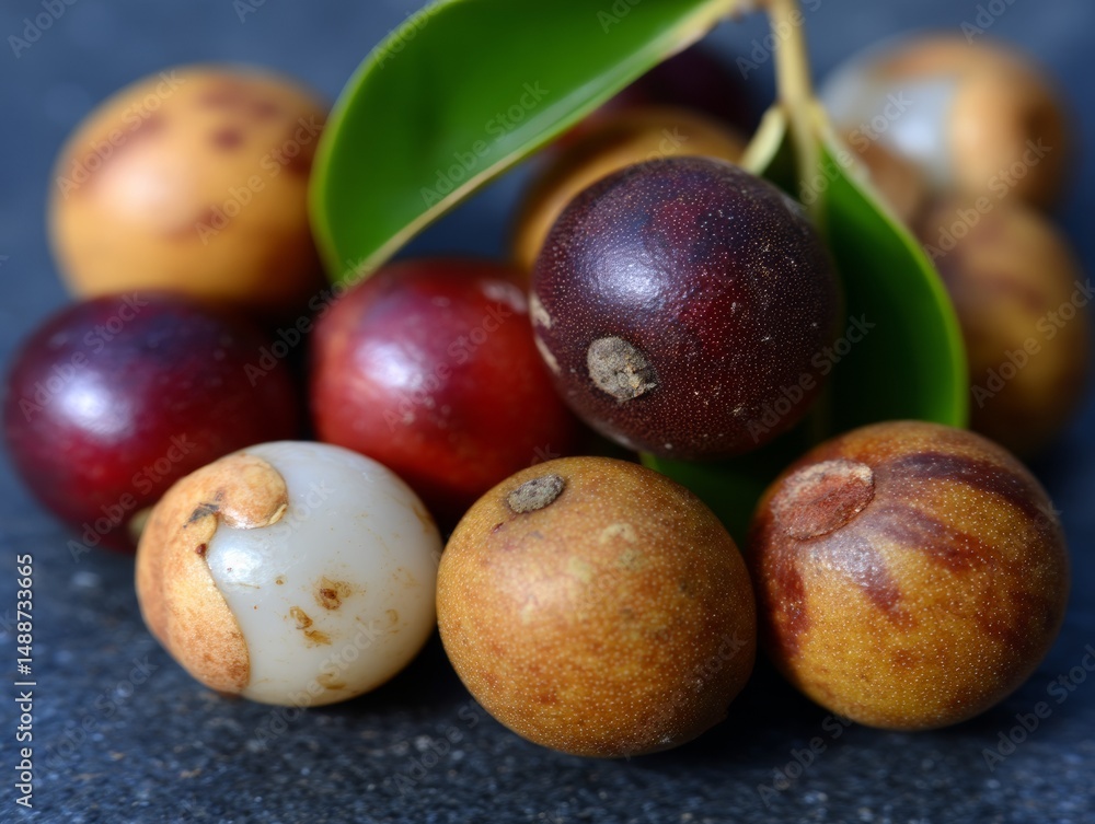 Fresh Fruits Close Up Displaying Diverse Colors and Textures Fresh Fruits Close Up Displaying Diverse Colors and Textures