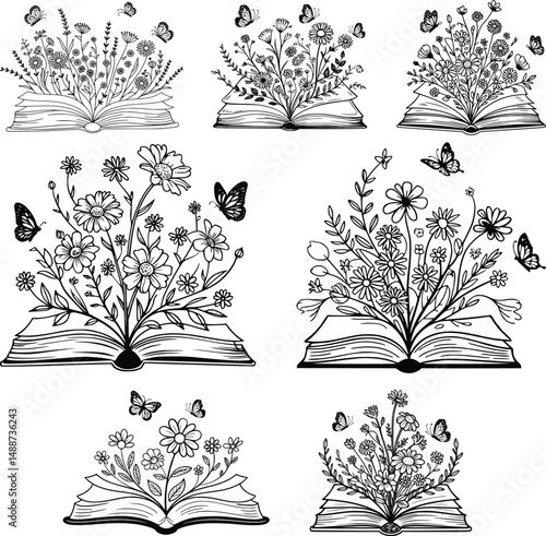 Teacher, Floral Teacher, school monogram