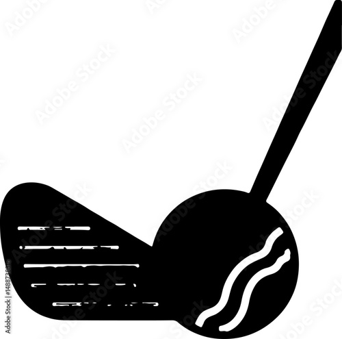 Golfer man Silhouette Vector