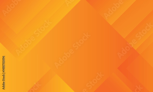 Abstract orange geometric shapes background