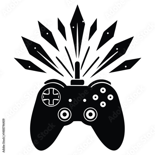 magic-sparks-emerging-from-a-controller-- (5).eps