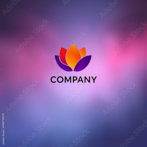 Logo mockup minimalist template