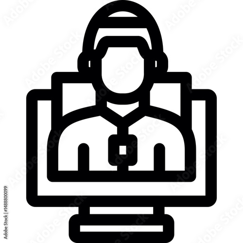 Video Conference Icon