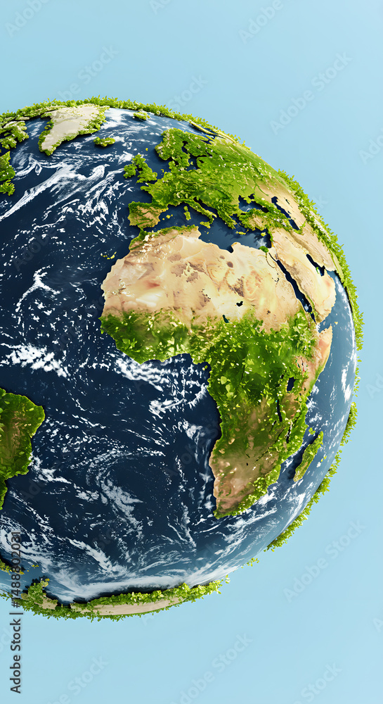 Fototapeta premium earth globe