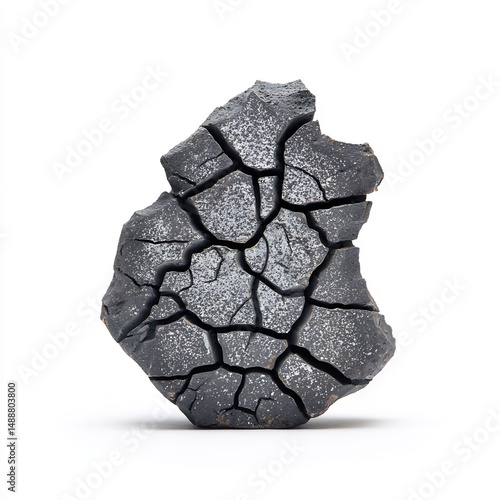 cracked lava rock 