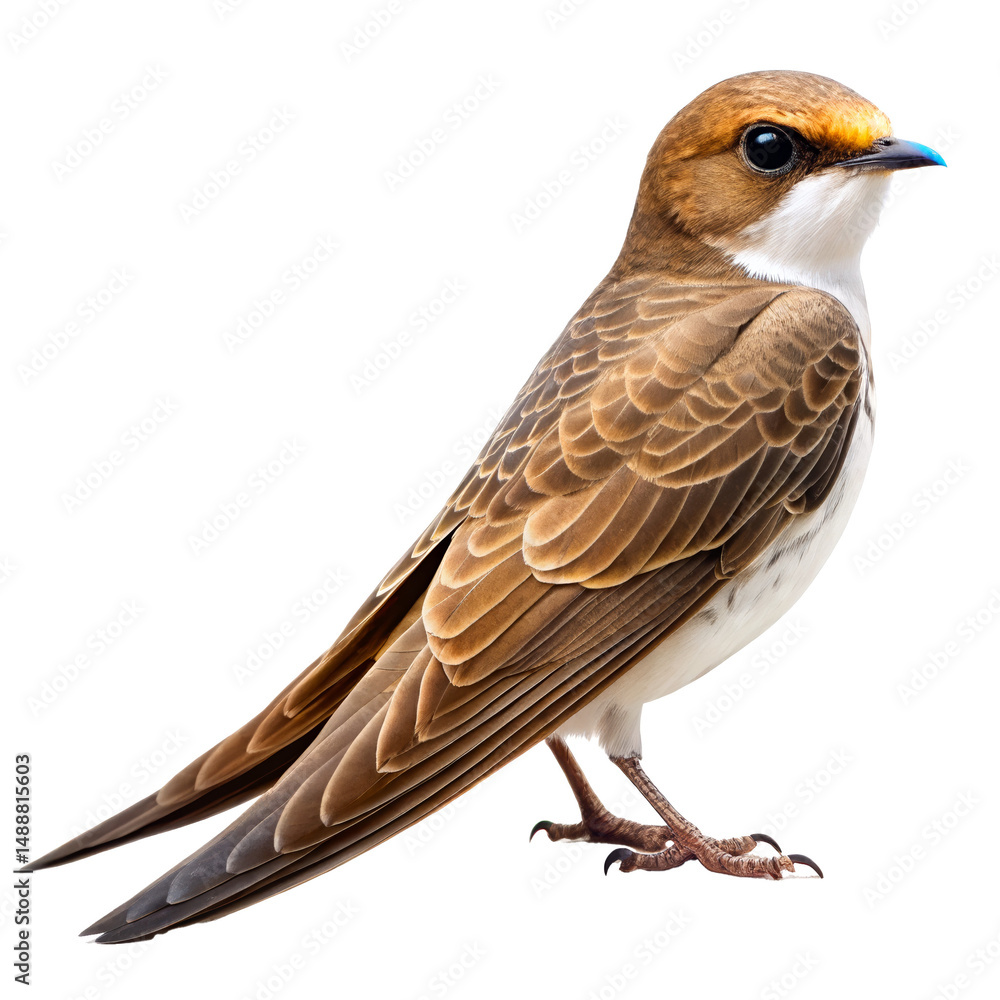 Fototapeta premium swift bird png, transparent background