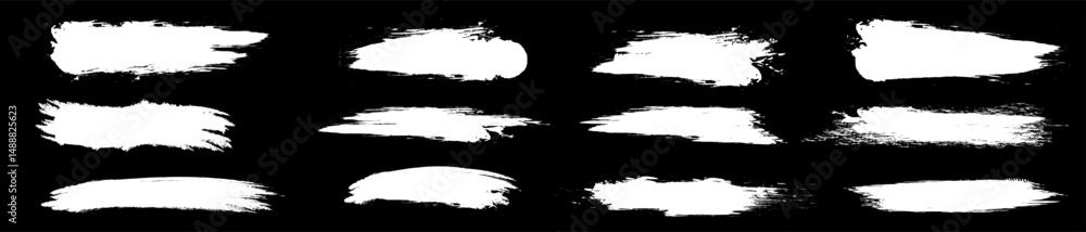 Fototapeta premium Brush stroke vector, Paint splash