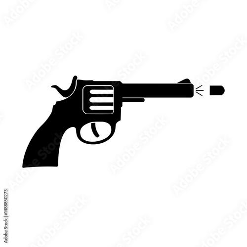 gun icon vector