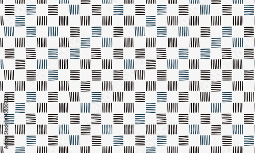 Simple Graphic Elements - Repeated Hand-Drawn Pattern
