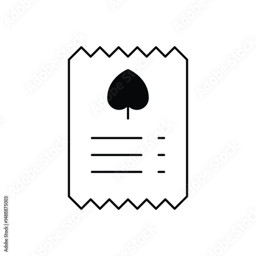 Bet Slip Vector icon