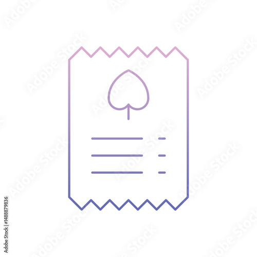 Bet Slip Vector icon