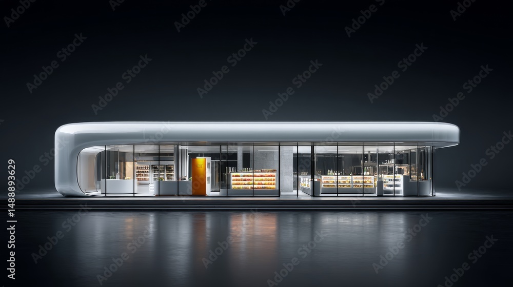 Modern architectural design featuring sleek lines and innovative structure. Modern architectural design featuring sleek lines and innovative structure.