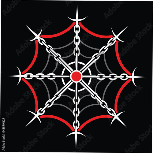 -spider-web-made-of-chains-and-metallic-links--dar (3).eps