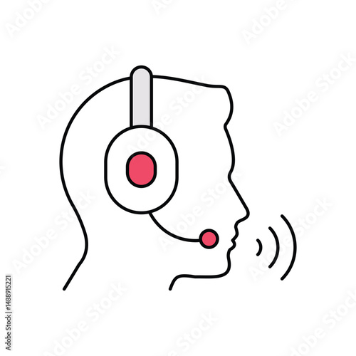 Customer Service Vector icon