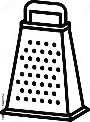 grater silhouette