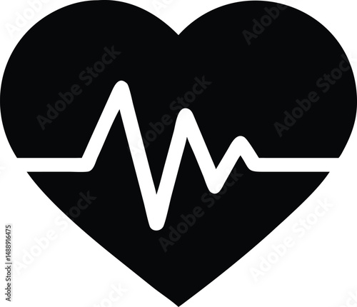 heartbeat silhouette