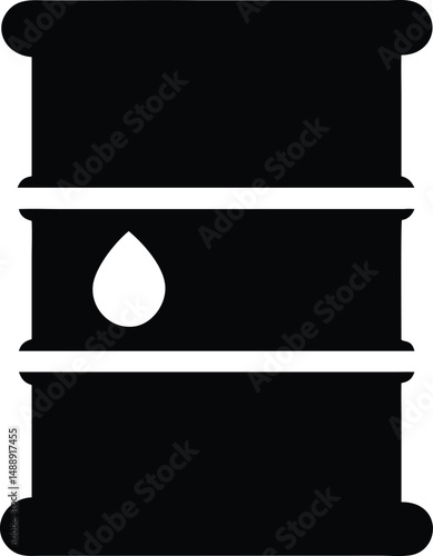 oil barrel silhouette