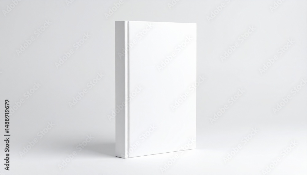 white file cover on white background white file cover on white background