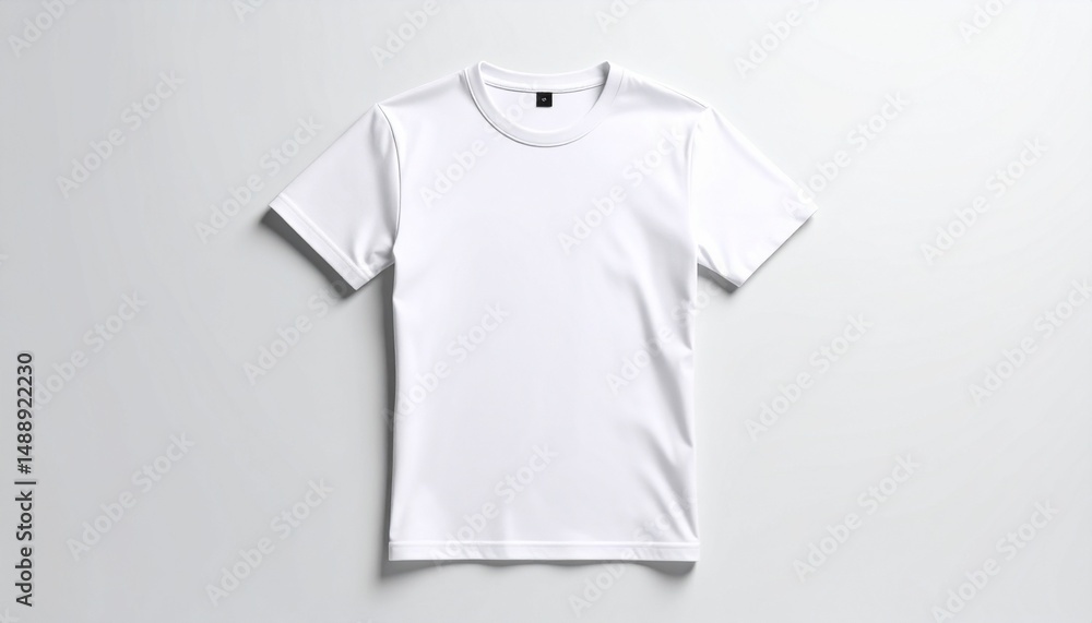white shirt mockup on white background white shirt mockup on white background