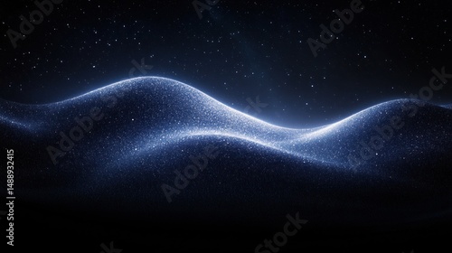 Abstract night landscape