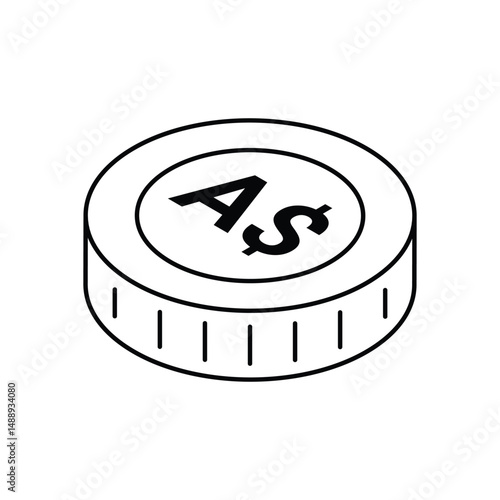 AUD Vector icon