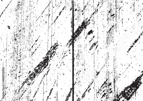 Grunge Scratched Wood Texture Background