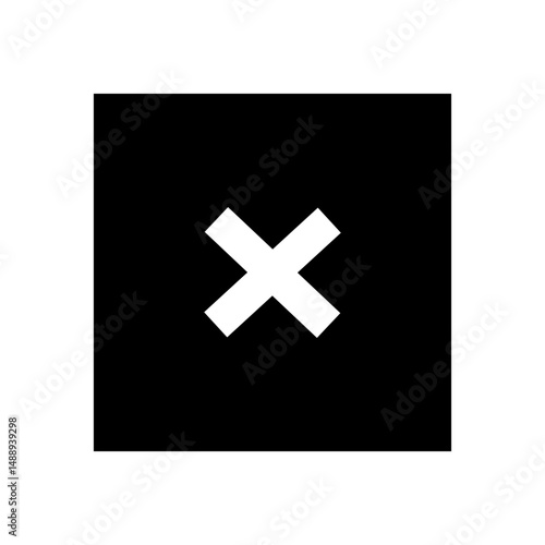 cross solid icon