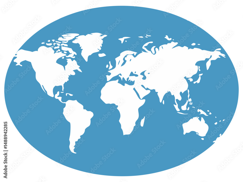 Black and White World Map Silhouettes – Flat and Globe Projections for Global Concepts, Design, and Education. Black and White World Map Silhouettes – Flat and Globe Projections for Global Concepts, Design, and Education.