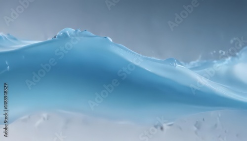 Fluid light blue, seamless gradient, smooth finish,  art,  beauty,  subtle