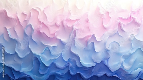 Abstract pastel draped fabric