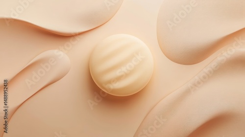 Abstract pastel soap