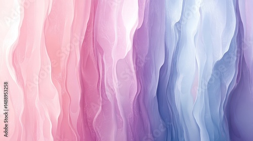 Abstract pastel wavy lines