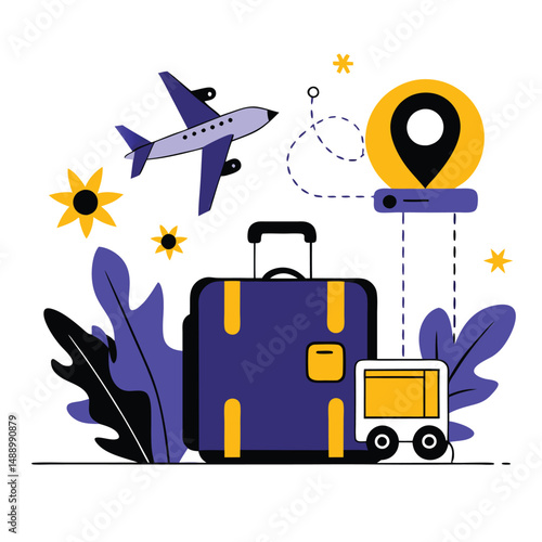 Travel Itinerary Planning and Visualization Concept