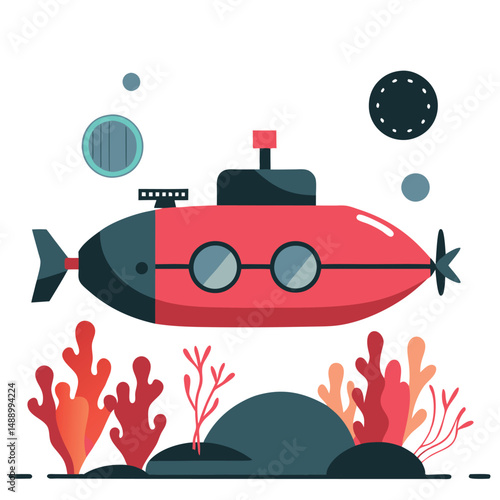Enchanting Underwater World: A Symphony of Colors and Graceful Creatures