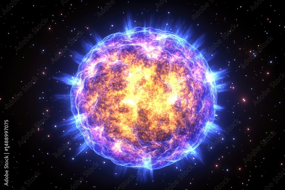 Fototapeta premium Cosmic Sphere of Energy