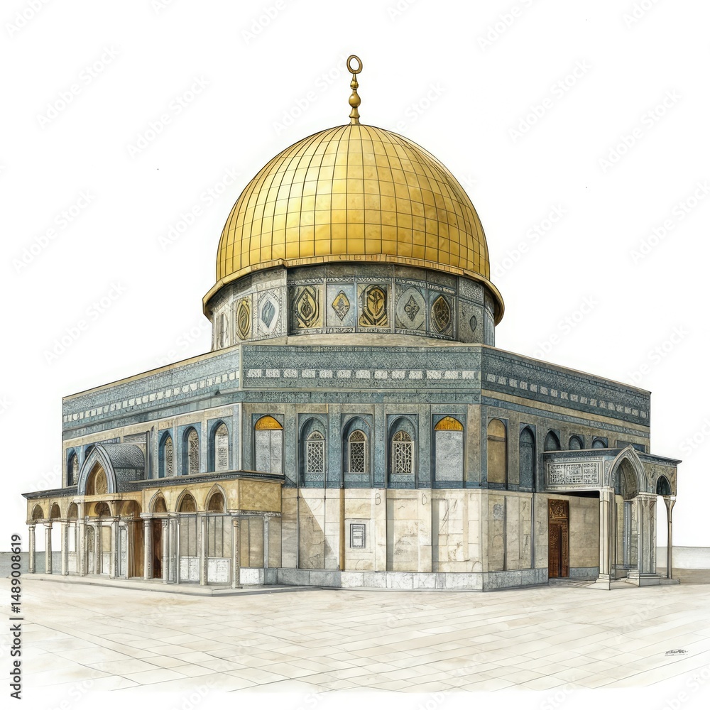 Obraz premium mosque in abu dhabi united arab emirates
