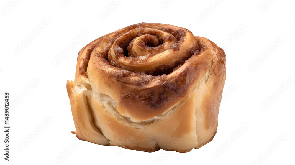 Fototapeta premium cinnamon roll transparent background png