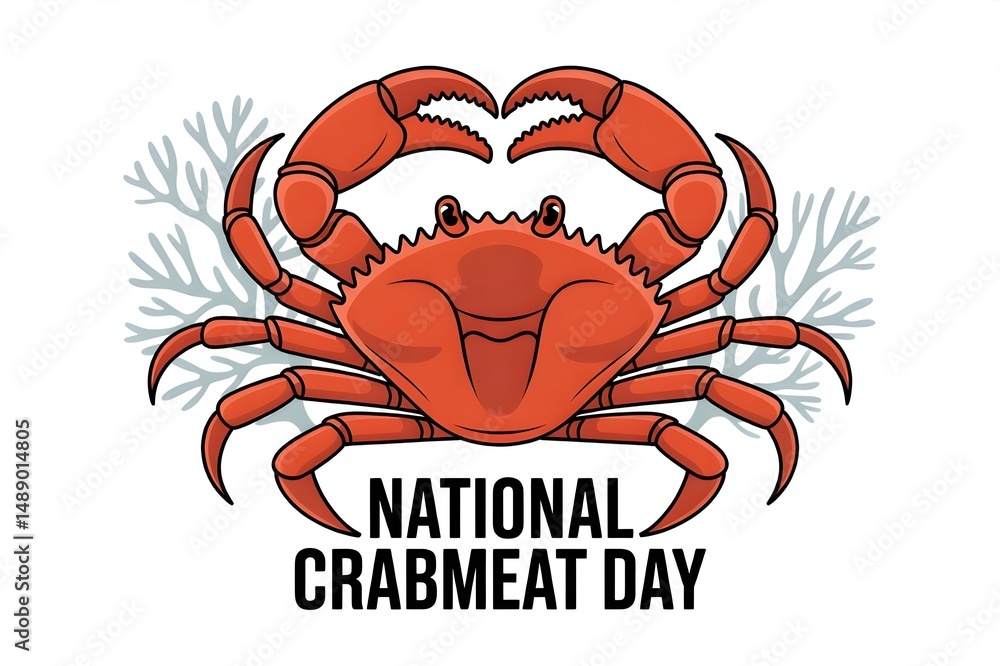 Fototapeta premium National Crabmeat Day