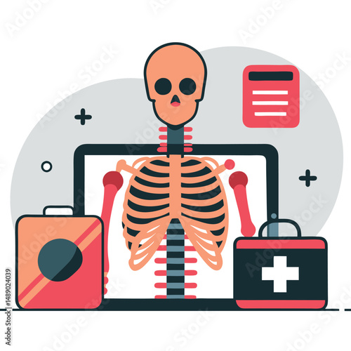 An Illustrative Guide to the Concept of X-Rays in Medical Imaging