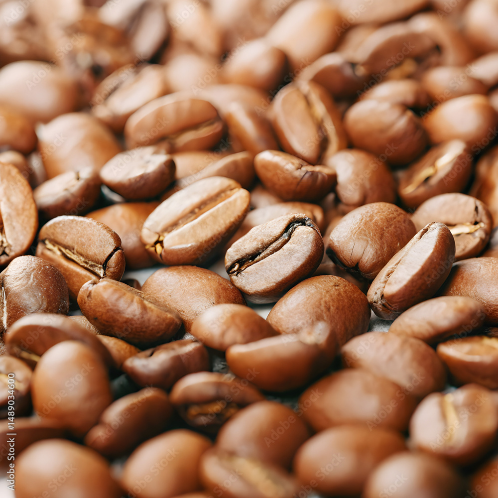 Background with roasted coffee beans Close-up of roasted coffee beans. Coffee beans texture. Morning energy roasted brown beans background. Background with roasted coffee beans Close-up of roasted coffee beans. Coffee beans texture. Morning energy roasted brown beans background.