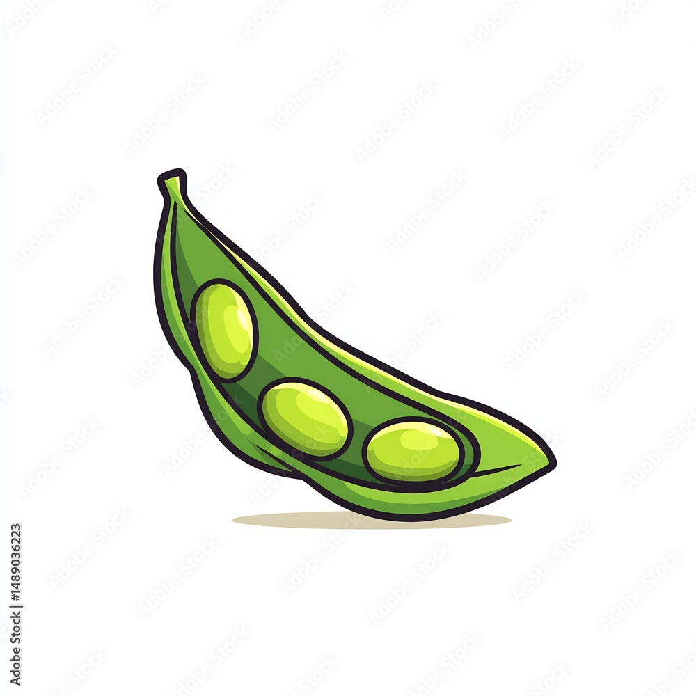 Simple Edamame Pod with Beans Simple Edamame Pod with Beans