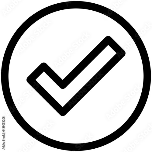 Mark Outline Icon