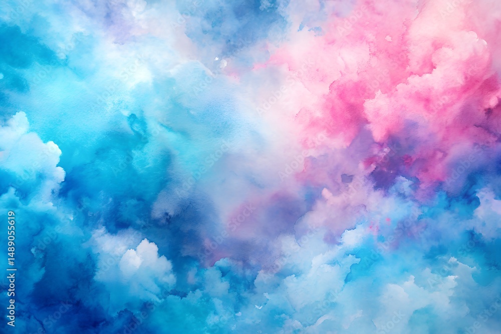 Fototapeta premium abstract colorful watercolor background