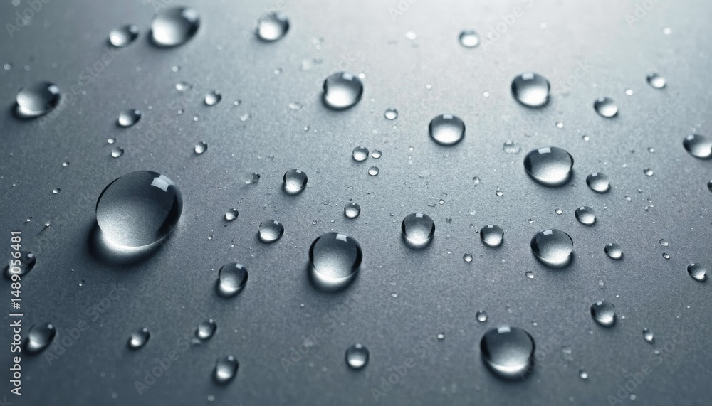 Fluid Liquid Drop Close-Up Texture Background Fluid Liquid Drop Close-Up Texture Background
