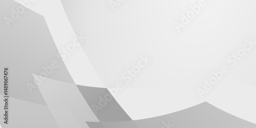 abstract background vector illustration. Abstract folded paper background with light texture and 3D curl design